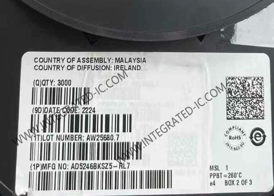 AD5246BKSZ5 رقاقة الدوائر المتكاملة القياسات الرقمية للطاقة SC70-6 128الموقف DigiPOT
