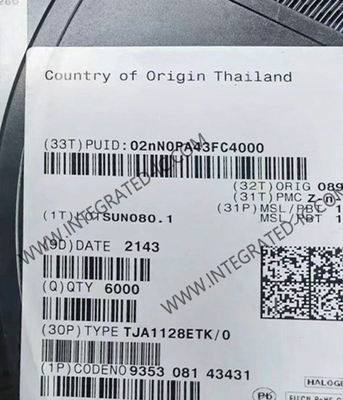 شريحة الدوائر المتكاملة TJA1128ETK 3V 20Kb/s LIN نظام أساس الشريحة