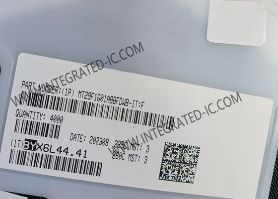 ذاكرة 1 جيجابت IC MT29F1G01ABBFDWB-IT: F 8-UPDFN رقاقة دارة متكاملة 83 ميجاهرتز