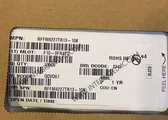 EFR32BG13P732F512GM48-DR شريحة بلوتوث IC بتردد 2.4 جيجاهرتز مع قدرة إخراج 19 ديسيبل ميلي واط ونواة ARM Cortex M4