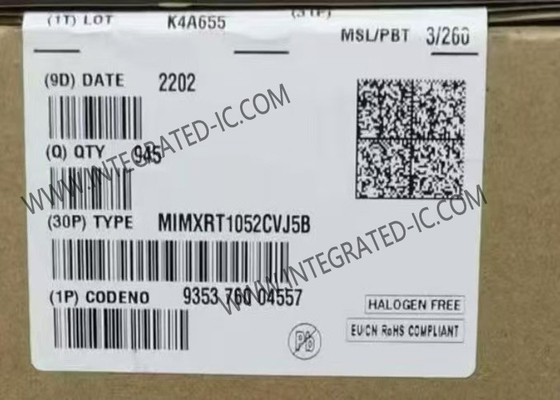 أحادية النواة MIMXRT1052CVJ5B رقاقة الدائرة المتكاملة 196LFBGA متحكم IC