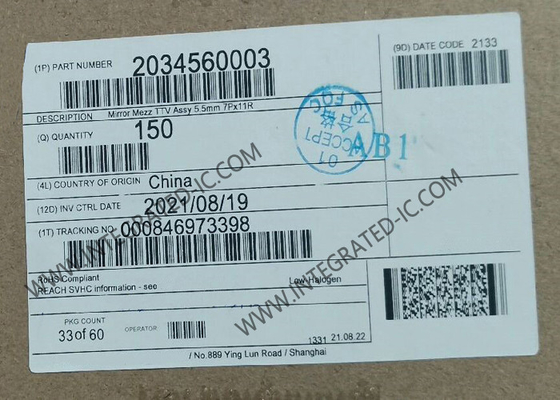2034560003 الاتصالات الجهاز إلى الجهاز 699POS المرآة Mezz Hermaphroditic Connector