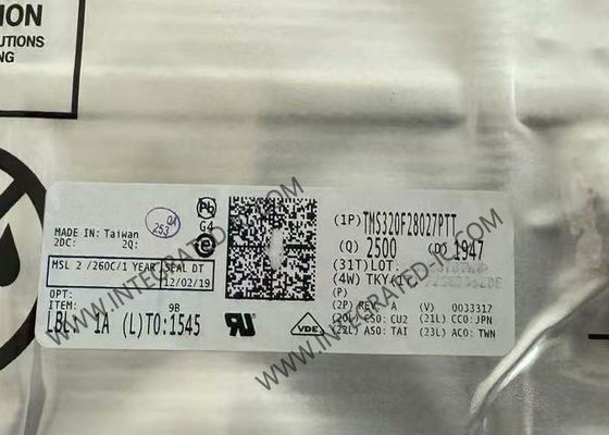 TMS320F28027PTT وحدة التحكم الدقيقة MCU 60MHz 64KB فلاش C2000 TM 32 بت MCU LQFP-48