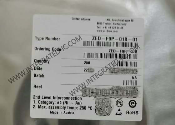 ZED-F9P-01B-01 وحدة الاتصالات اللاسلكية F9 وحدة GNSS عالية الدقة LGA-54