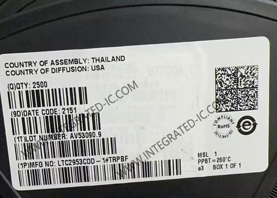 LTC2953CDD-1 جهاز التحكم بالضغط على الزر مع مراقبة الجهد