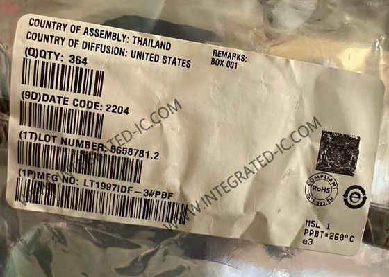 LT1997IDF-3 رقاقة الدوائر المتكاملة مكبرات التشغيل DFN-14 مكبرات الدقة