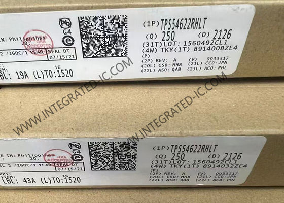 TPS54622RHLT رقاقة الدائرة المتكاملة 6A متزامن الخطوة إلى أسفل SWIFT TM محول VQFN-14