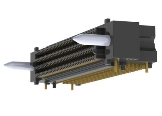 وصلات SEAM-40-01-L-08-2-RA-K-TR 56 Gbps وصلات محطة المصفوفة مفتوحة الحقل