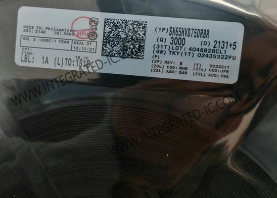 SN65HVD75DRBR رقاقة الدوائر المتكاملة 3.3 فولت نصف مزدوج RS-485 جهاز الاستقبال IC VSON-8