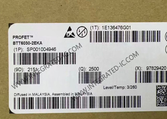 BTT6030-2EKA رقاقة الدوائر المتكاملة 4A Smart High-Side Power Switch IC PG-DSO-14