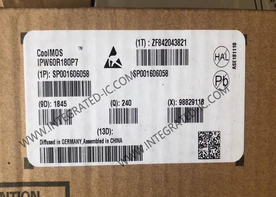رقاقة الدوائر المتكاملة IPW60R180P7 ترانزستور MOSFET عالي الكفاءة في استخدام الطاقة