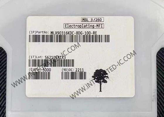 أجهزة الاستشعار IC MLX90316KDC-BDG-100-RE أجهزة استشعار الموقع الدوارة لتأثير هال IC 8-SOIC