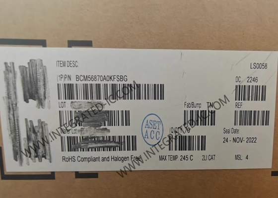 BCM56870A0KFSBG Ethernet IC 3.2 Tb/S برمجية متعددة الطبقات للتبديل IC