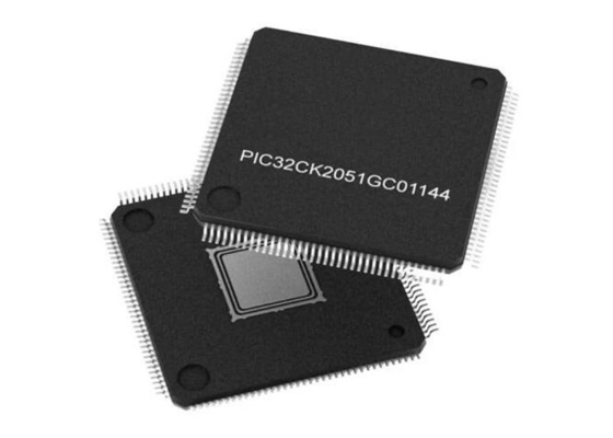 PIC32CK2051GC01144-I/4KB وحدة التحكم الدقيقة MCU ARM وحدة التحكم الدقيقة 120MHz وحدة التحكم الدقيقة 32 بت TQFP-144