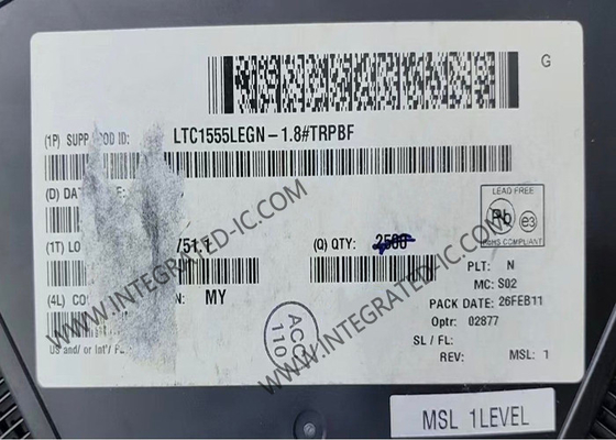 LTC1555LEGN-1.8 رقاقة الدائرة المتكاملة إمدادات الطاقة SIM ومترجم المستوى SSOP-16