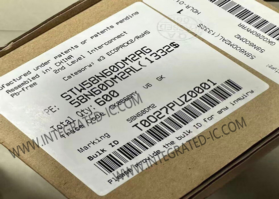 STW58N60DM2AG رقاقة الدوائر المتكاملة للسيارات قناة N 600V 50A طاقة ترانزستورات MOSFET