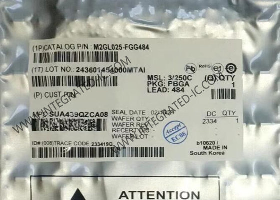 مجموعة بوابة قابلة للبرمجة في الميدان M2GL025-FGG484 1.2V FPGA منطق قابلة للبرمجة IC 27696LE FBGA-484