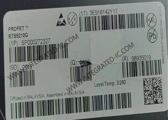 BTS5210G رقاقة الدوائر المتكاملة الذكية لتحويل الطاقة العالية الجانب IC PG-DSO-14