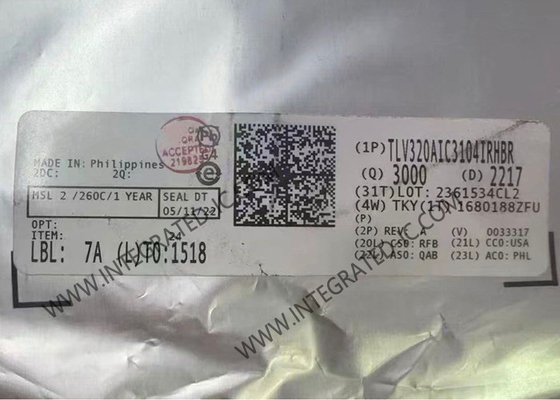 TLV320AIC3104IRHBR رقاقة الدوائر المتكاملة كودك صوتي ستيريو منخفض الطاقة للصوت المحمول والهاتف