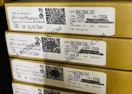 INA128UA مكبر أجهزة الأجهزة ذات الطاقة المنخفضة للدقة