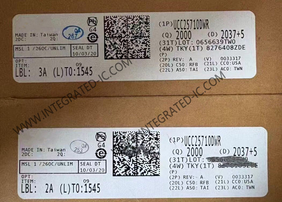 UCC25710DWR رقاقة الدائرة المتكاملة LLC نصف الحاجز SOIC20 محركات الإضاءة LED