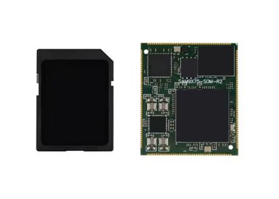 وحدة تحكم دقيقة SAM9X75D2GN4-I/M4B MCU 32 بت وحدة معالج مركزية نظام على وحدة مع 2 جيجابايت DDR3L