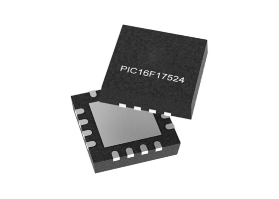 PIC16F17524T-I/ML وحدة التحكم الدقيقة MCU طاقة منخفضة 32MHz 1.8V إلى 5.5V وحدة التحكم الدقيقة