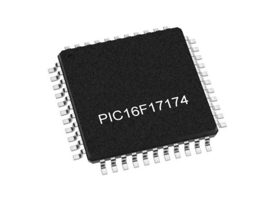 PIC16F17174T-I/PT وحدة التحكم الدقيقة MCU PIC 16F وحدة التحكم الدقيقة IC TQFP44 وحدة التحكم الدقيقة 8Bit