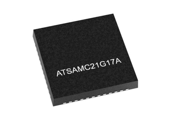 ATSAMC21G17A-MN وحدة التحكم الدقيقة 48MHz وحدة التحكم الدقيقة المدمجة VQFN48 وحدة التحكم الدقيقة 32 بت