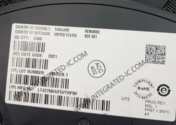 LT4276BIUFD رقاقة الدوائر المتكاملة PoE PD التحكم الأمامي / العكسي