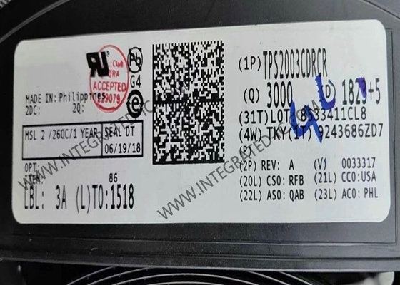 TPS2003CDRCR الدائرة المتكاملة رقاقة التوزيع على الطاقة 2A محول الطاقة USB