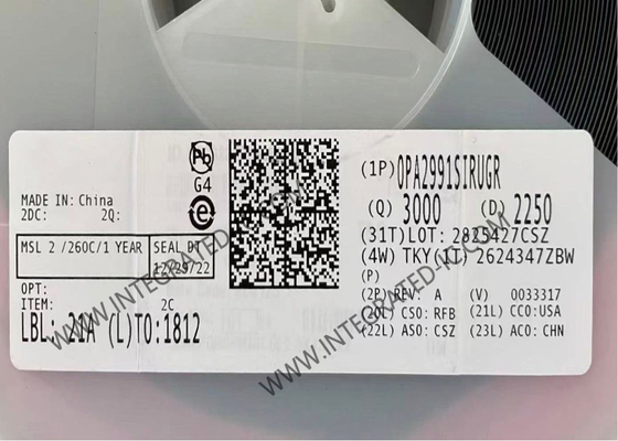 OPA2991SIRUGR رقاقة الدوائر المتكاملة مكبرات التشغيل 40 فولت ضوضاء منخفضة Op Amp IC