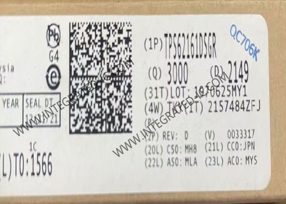 TPS62161DSGR رقاقة الدوائر المتكاملة 1A محولات خطوة إلى أسفل مع التحكم في DCS