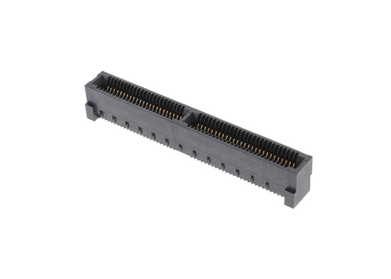 موصلات HTEC8-140-01-L-DV-A-WT-TR بسرعة 28 جيجابت في الثانية، موصلات حافة البطاقة عالية السرعة بمسافة 0.80 مم