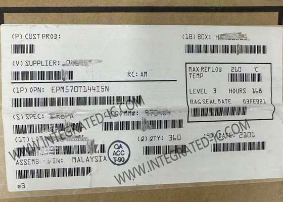 مصفوفة البوابة القابلة للبرمجة الميدانية EPM570T144I5N MAX II لأجهزة المنطق القابلة للبرمجة المعقدة TQFP-144