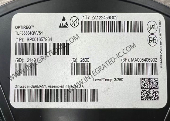 رقاقة الدوائر المتكاملة TLF35584QVVS1 5V PMIC للسلامة الوظيفية للسيارات