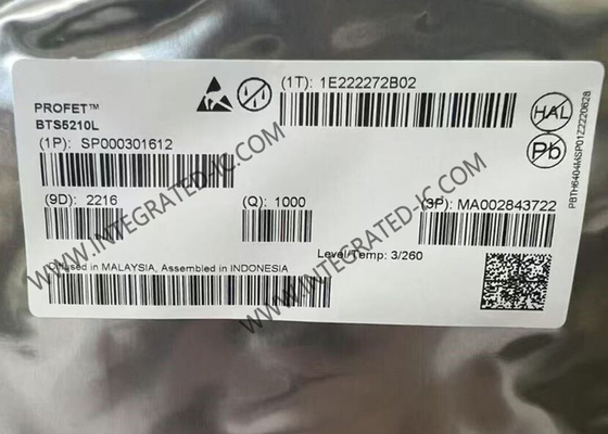 BTS5210L رقاقة الدائرة المتكاملة 1.8A مفتاح الجانب العالي PG-DSO-12 مفاتيح الطاقة IC