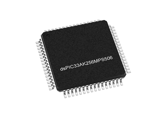 وحدة تحكم دقيقة DSPIC33AK256MPS506-I/PT MCU عالية السرعة 32 بت أحادية النواة للتحكم في الإشارات الرقمية