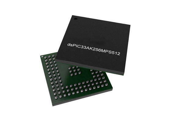DSPIC33AK256MPS512-I / 2H وحدة التحكم الدقيقة MCU 200MHz 32 بت واحد النواة DSC مع ADCs عالية السرعة
