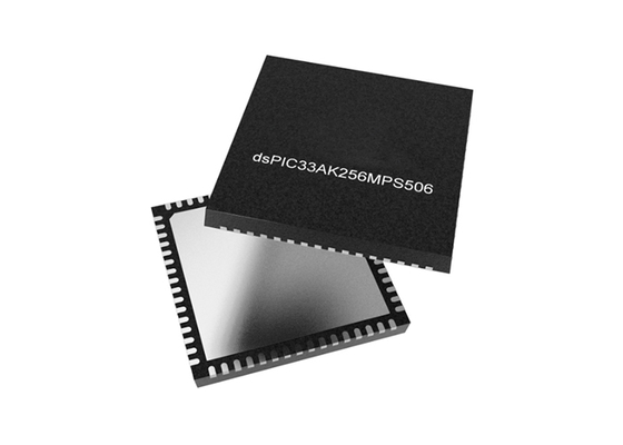 DSPIC33AK256MPS506-I/M7 وحدة التحكم الدقيقة MCU عرض النطاق الترددي العالي 200MHz DSC مع ذاكرة بيانات SRAM 64KB