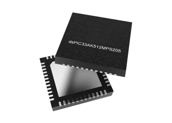 DSPIC33AK512MPS205-I/M7 وحدة التحكم الدقيقة MCU 200MHz وحدة تحكم إشارة رقمية 32Bit DSC