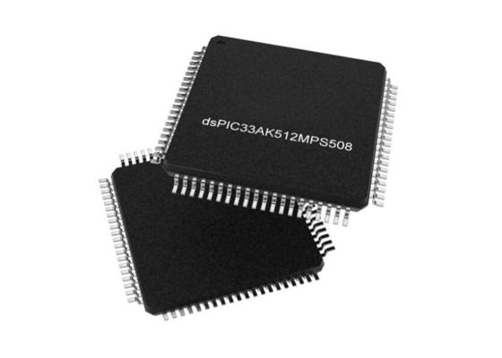 وحدة تحكم دقيقة DSPIC33AK512MPS508-I/PT MCU بسرعة 200 ميجاهرتز عالية الأداء 32 بت أحادي النواة DSC