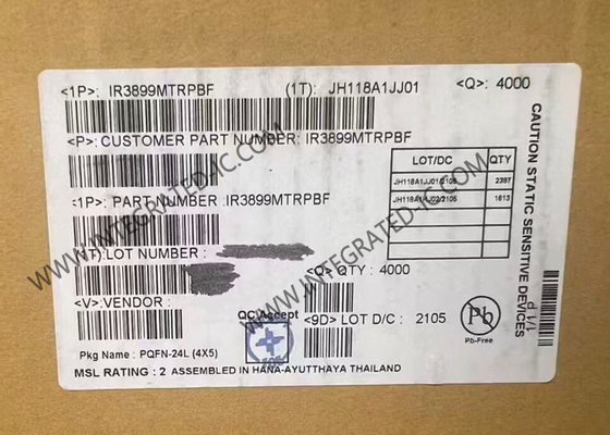 IR3899MTRPBF رقاقة الدوائر المتكاملة 9A منظم بوك متزامن متكامل للغاية