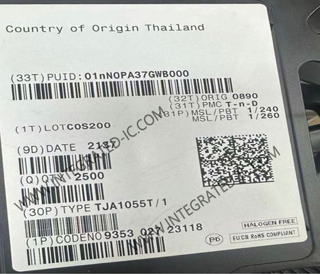 رقاقة الدوائر المتكاملة TJA1055T محسنة ناقل إرسال CAN المقاوم للخلل