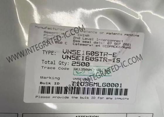 شريحة دائرة متكاملة VN5E160STR، سائق جانب مرتفع أحادي القناة لتطبيقات السيارات