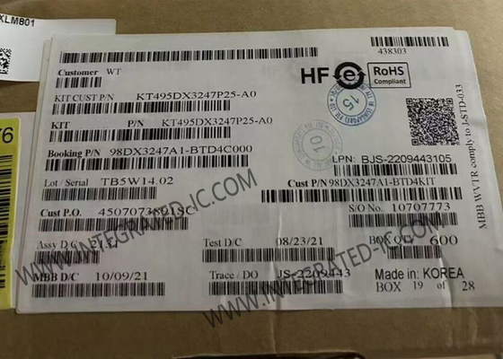 98DX3247A1-BTD4C000 Ethernet IC 1GbE Prestera DX Ethernet Switch في حزمة BGA