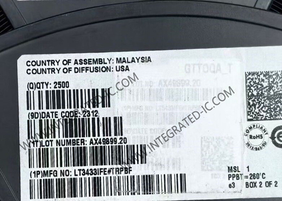 LT3433IFE رقاقة الدوائر المتكاملة عالية الجهد خطوة فوق / خطوة أسفل محول DC / DC