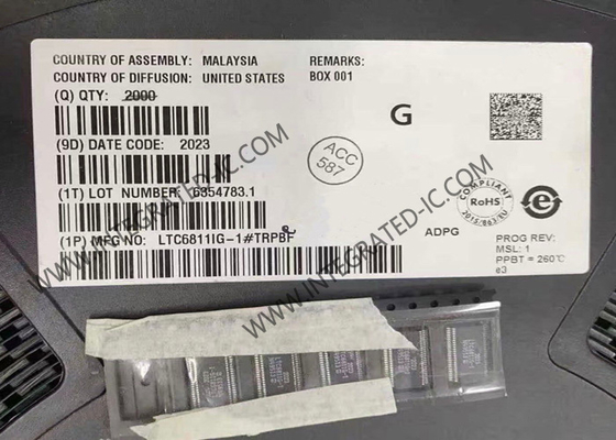 LTC6811IG-1 جهاز مراقبة بطارية متعددة الخلايا مع واجهة سلسلة ديزي