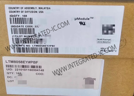 LTM8058EY رقاقة الدوائر المتكاملة المعزولة μModule DC DC Converter BGA38 الوحدة المعزولة
