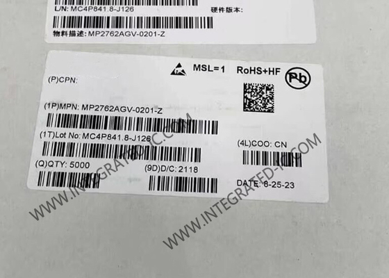MP2762AGV-0201-Z رقاقة الدوائر المتكاملة 6A شاحن NVDC مزدوج المراحل مع FETs المتكاملة و OTG